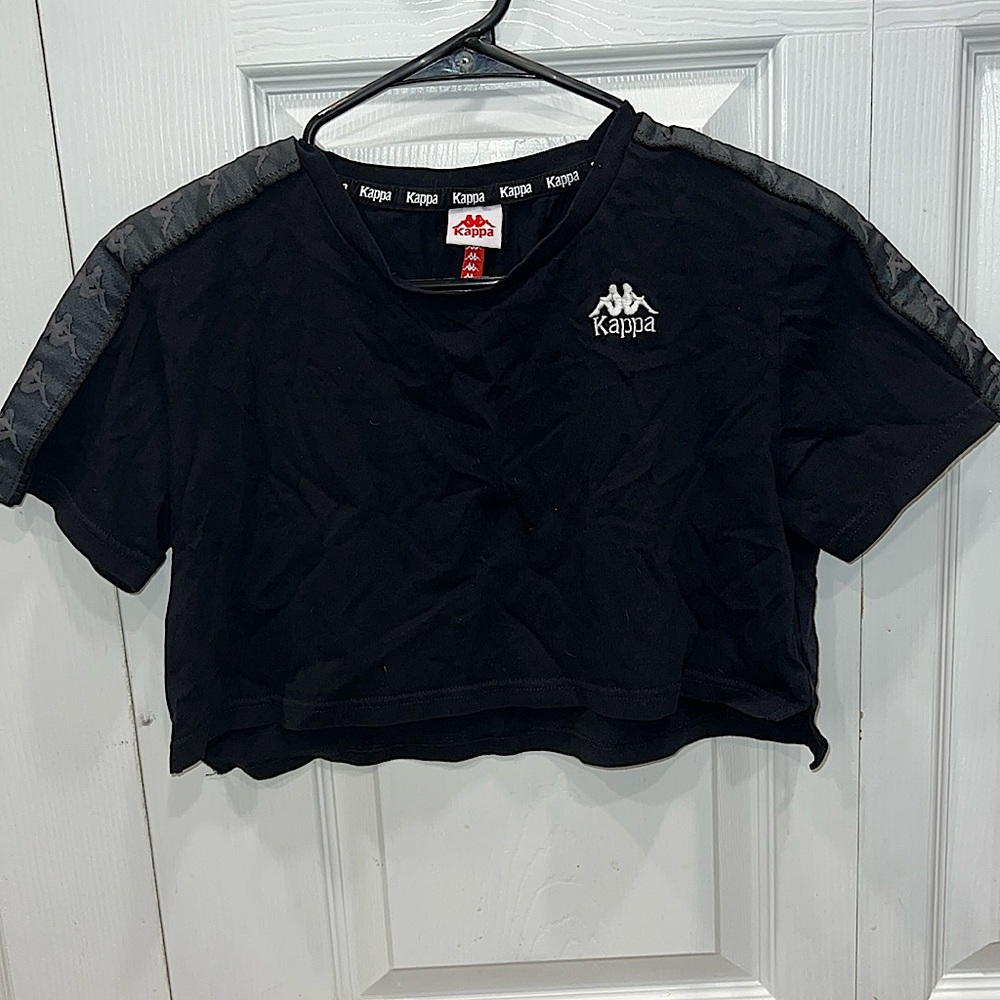 Comfy black XSmall women’s Kappa Tshirt.